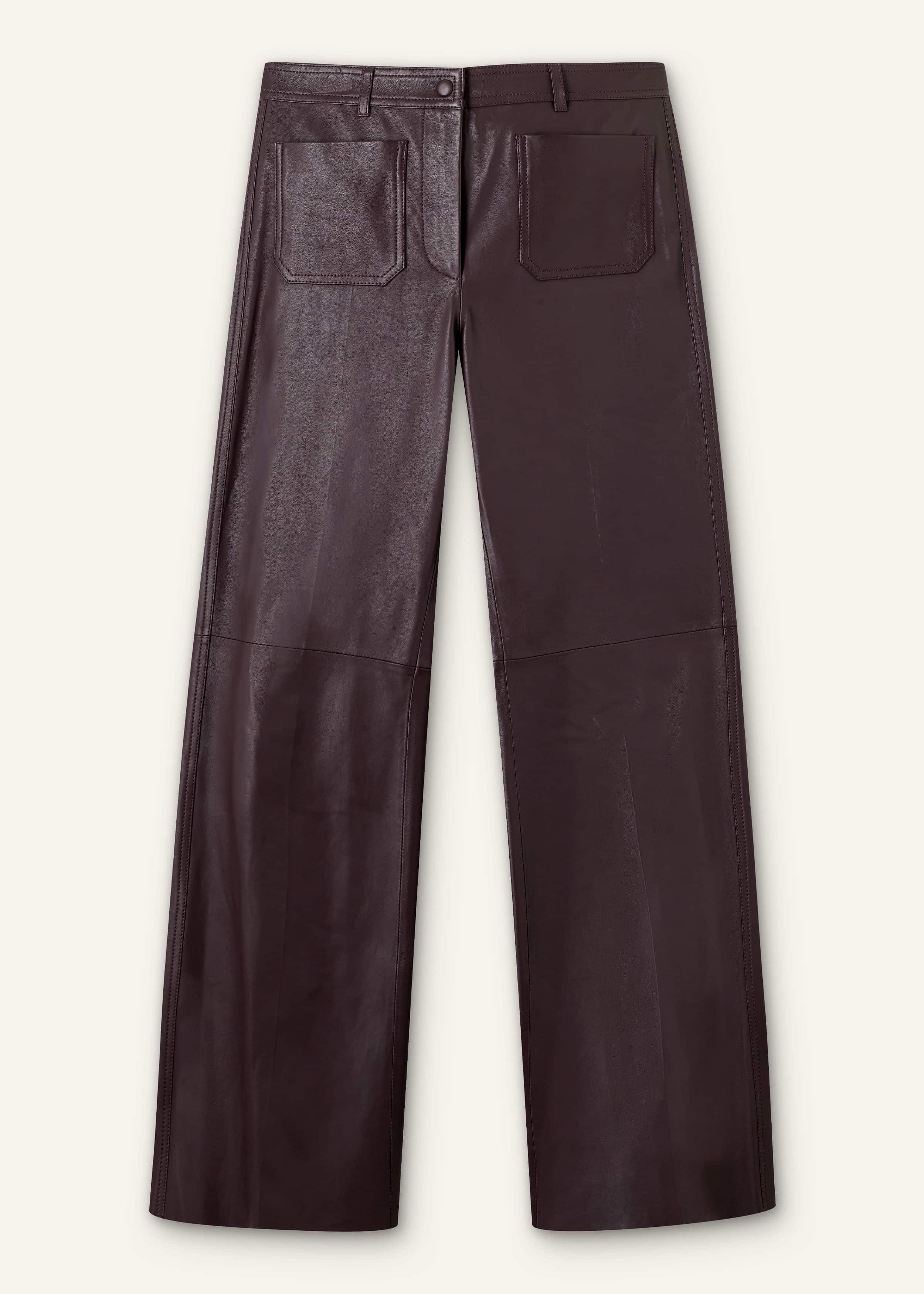 Red Boot Cut Pant