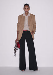 Black Tailored Leg Elongator Pant