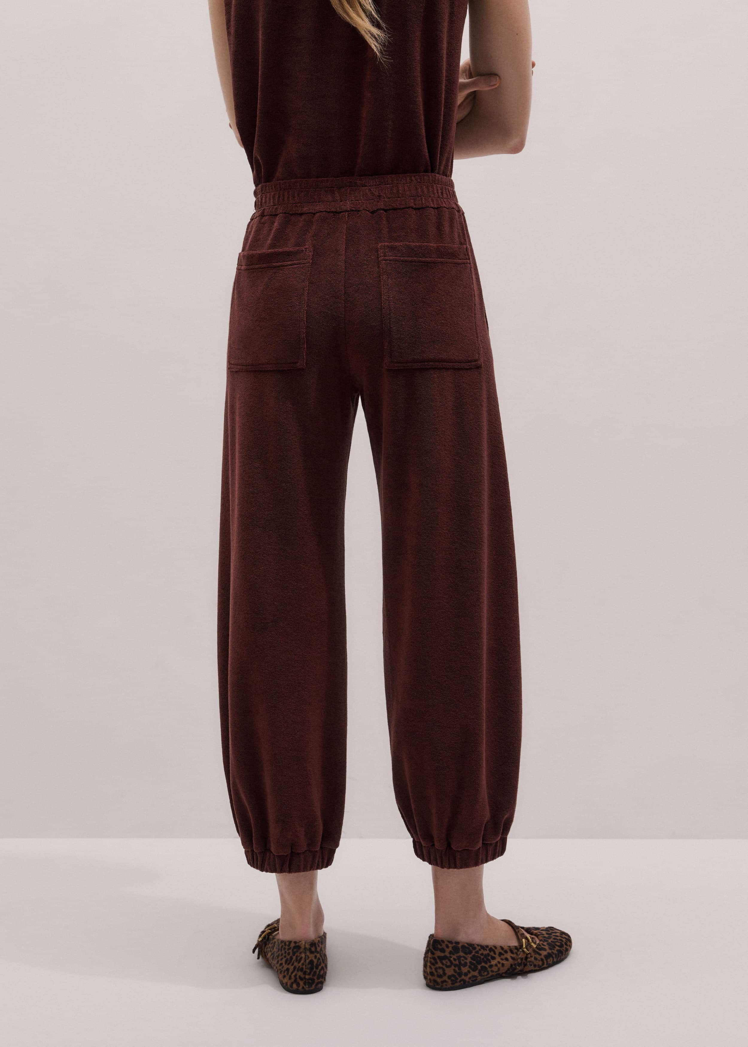 Cinnamon Brown Relaxed Sweatpant