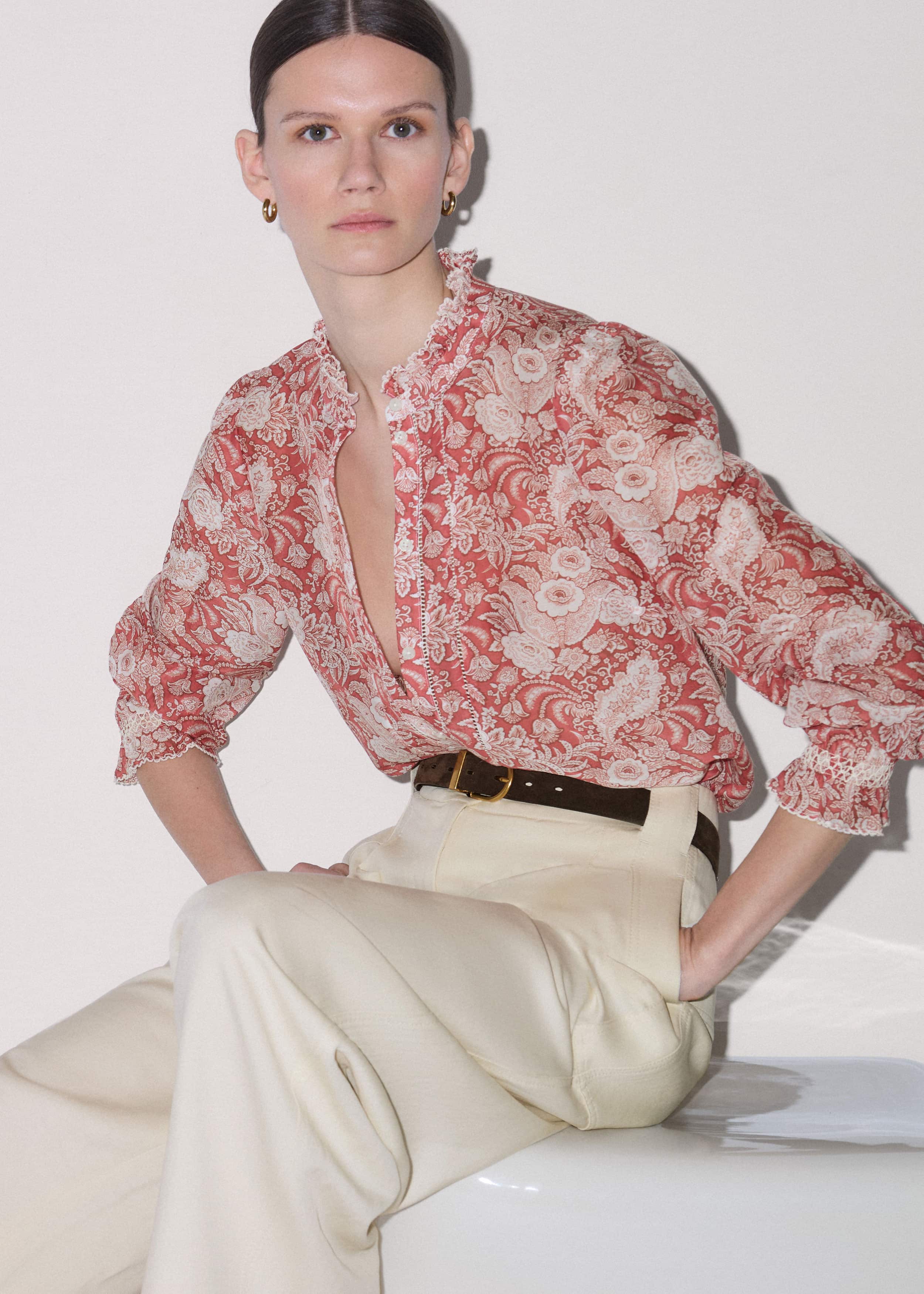 Pink Relaxed Blouse