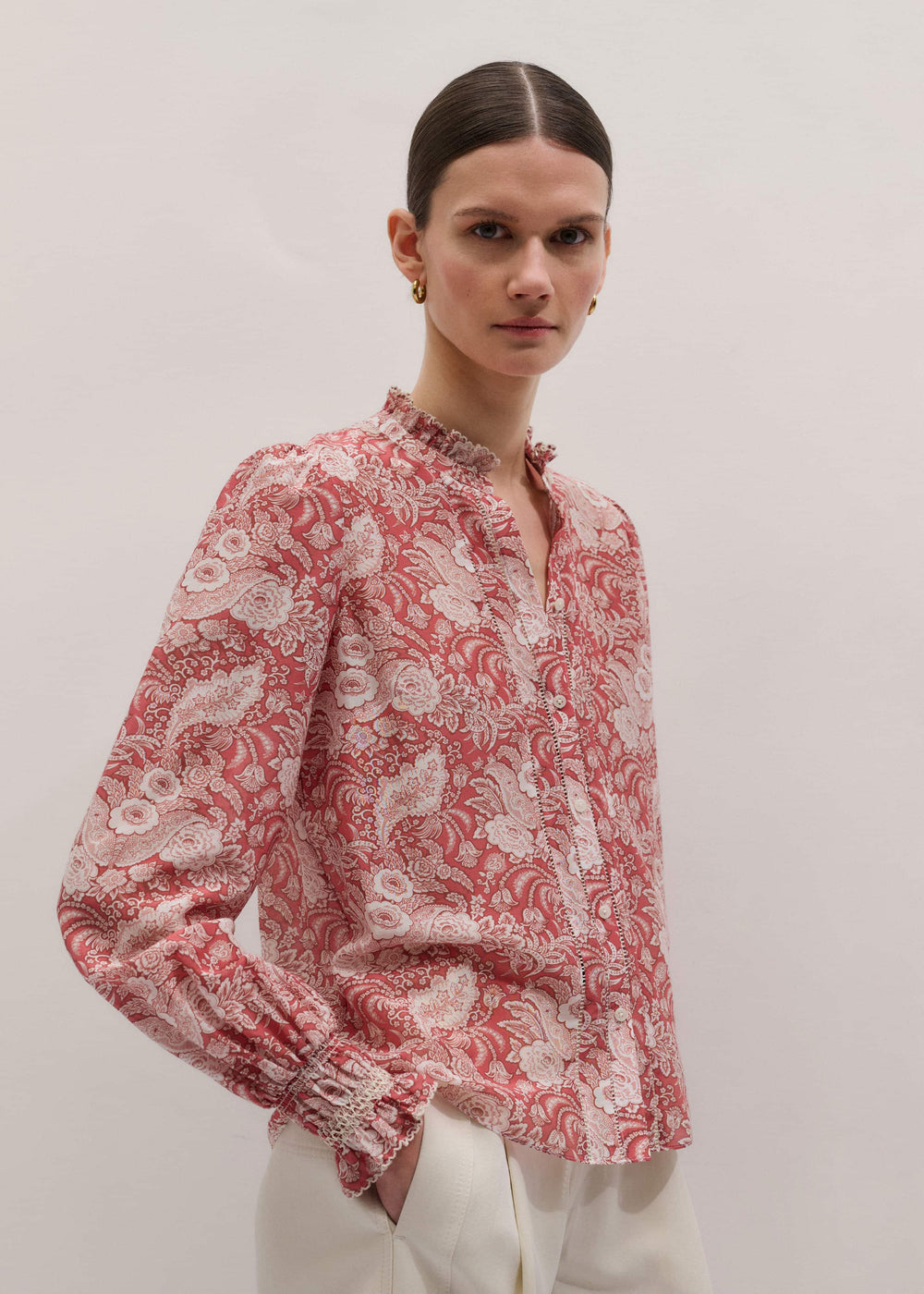 Pink Relaxed Blouse