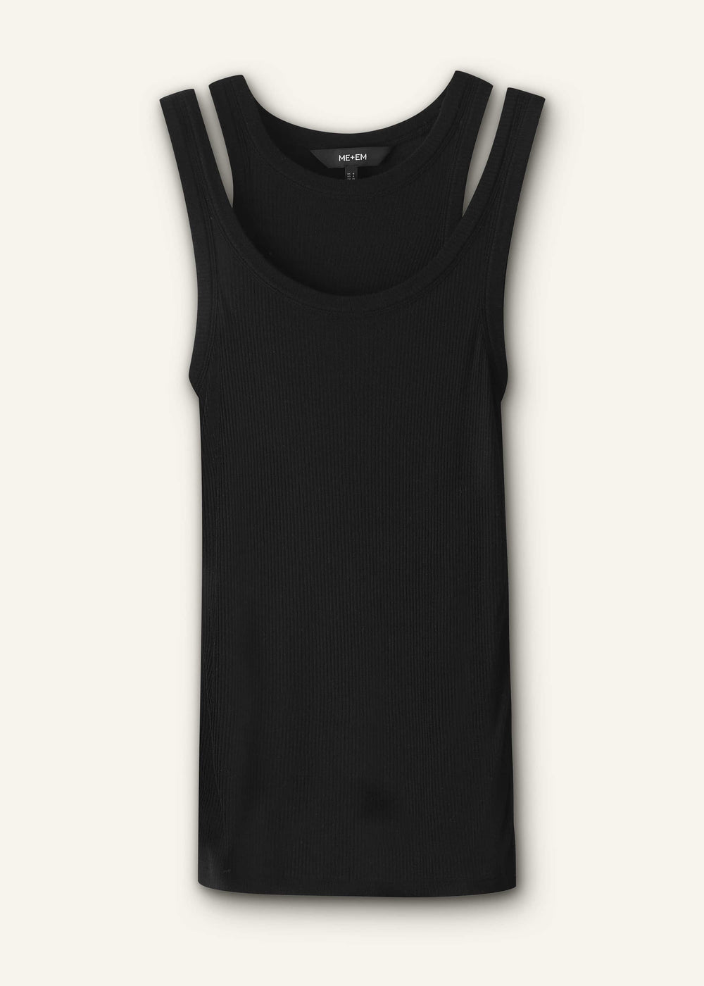 Black 2-in-1 Vest