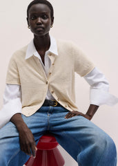 White Raglan Shirt Layering Top