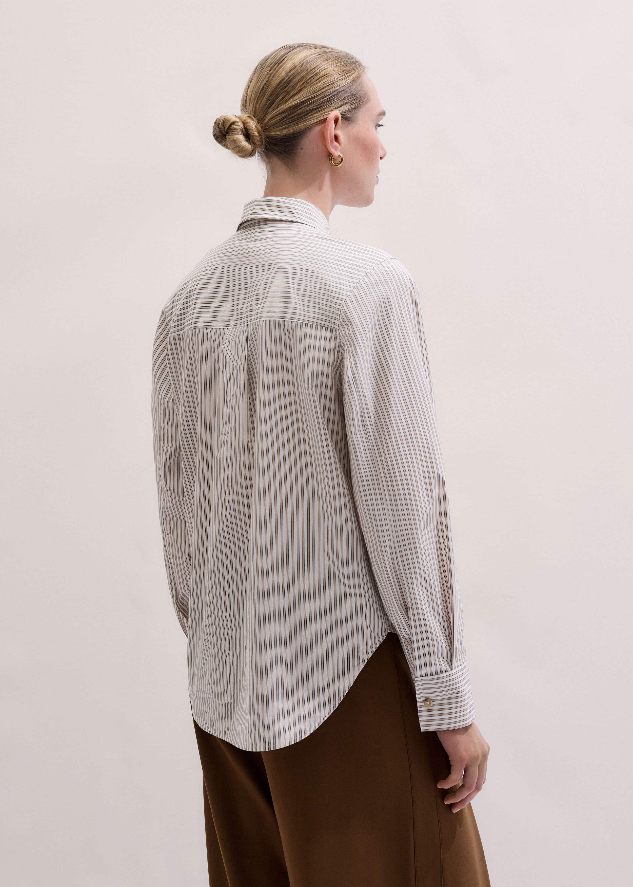 White Stripe Relaxed Forever Shirt