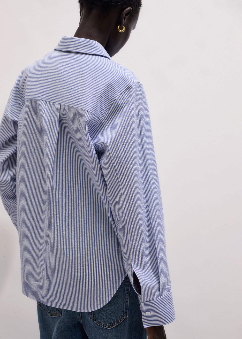 Blue Stripe Relaxed Forever Shirt