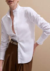 White Impossibly Soft Feminine Shirt