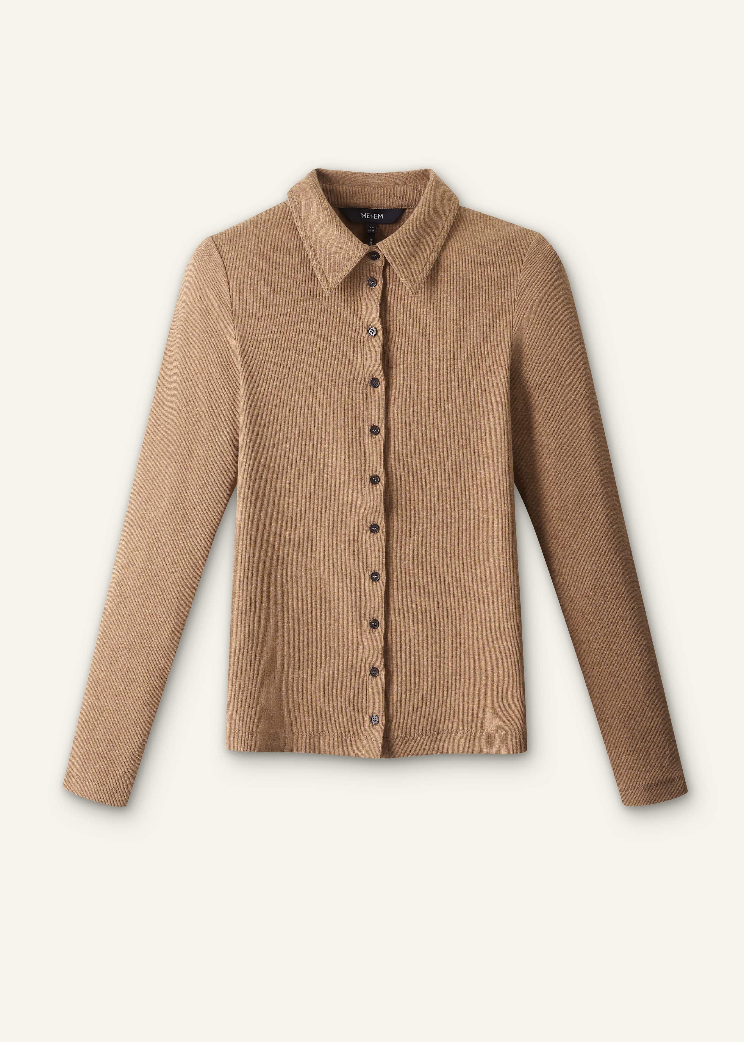 Brown Ultimate Rib Shirt