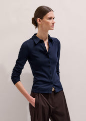 Navy Perfect Basic Shirt