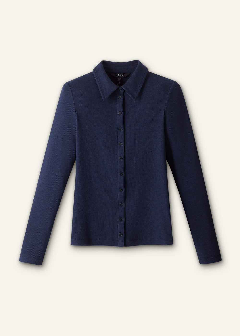 Navy Perfect Basic Shirt