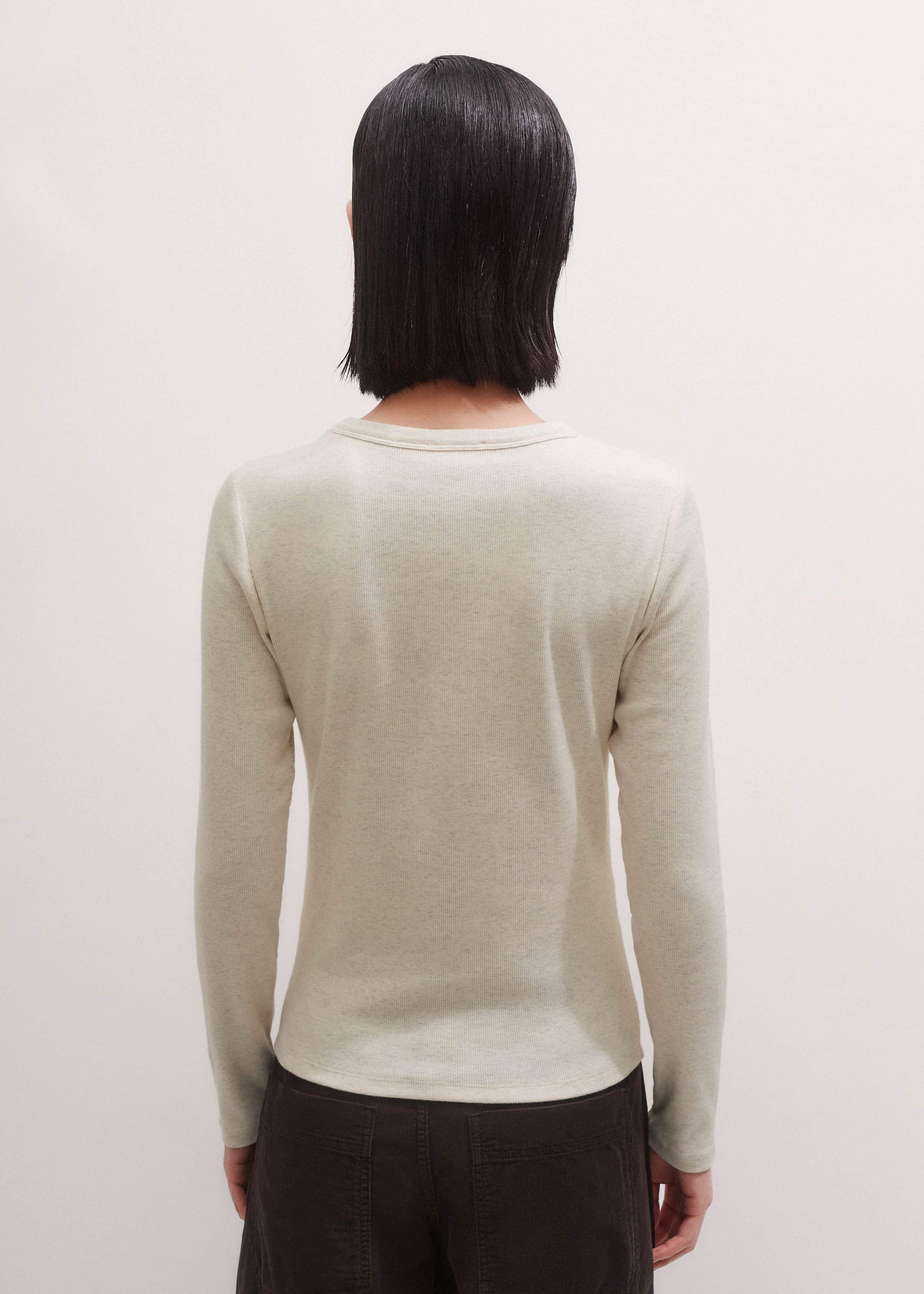 Cream Perfect Basic Top