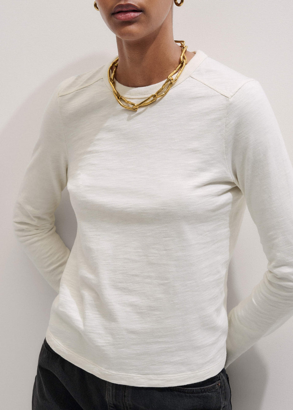 Cream Warm Touch Top