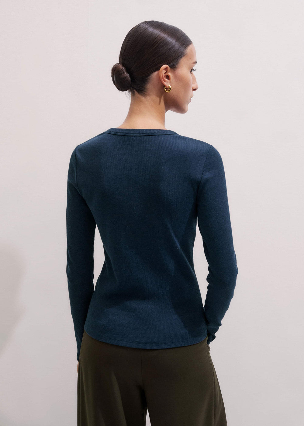 Navy Perfect Basic Top