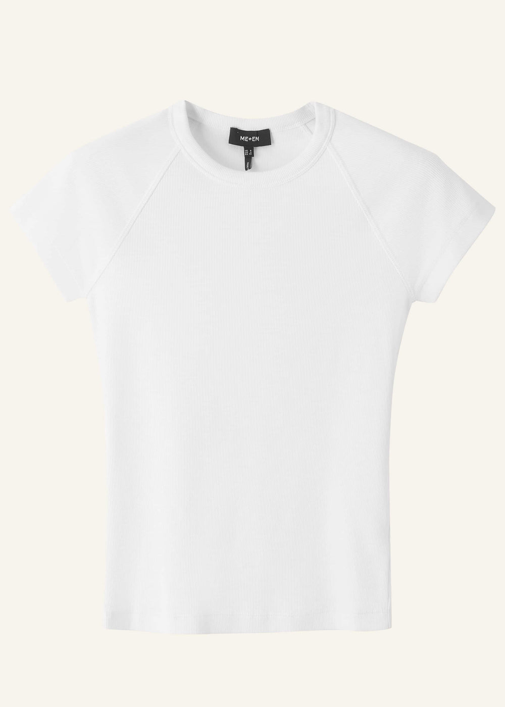 White Ultimate Raglan Tee
