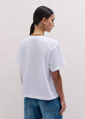 White Oversized Tee