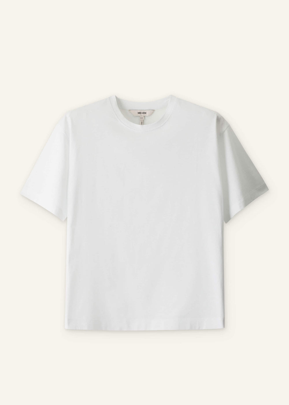 White Oversized Tee