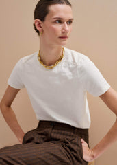 Cream Warm Touch Tee