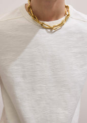Cream Warm Touch Tee