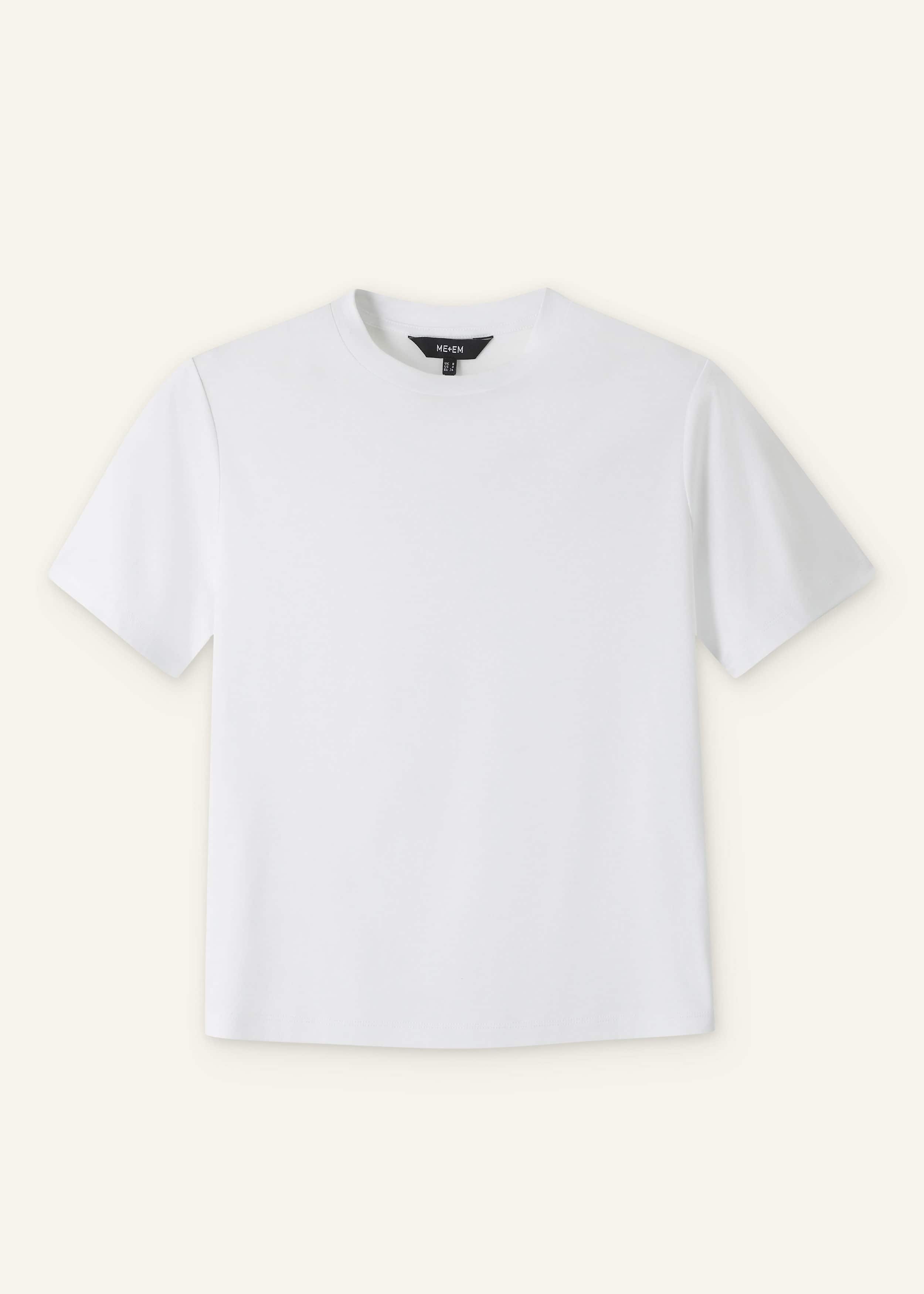 White Under Suit Tailoring Tee