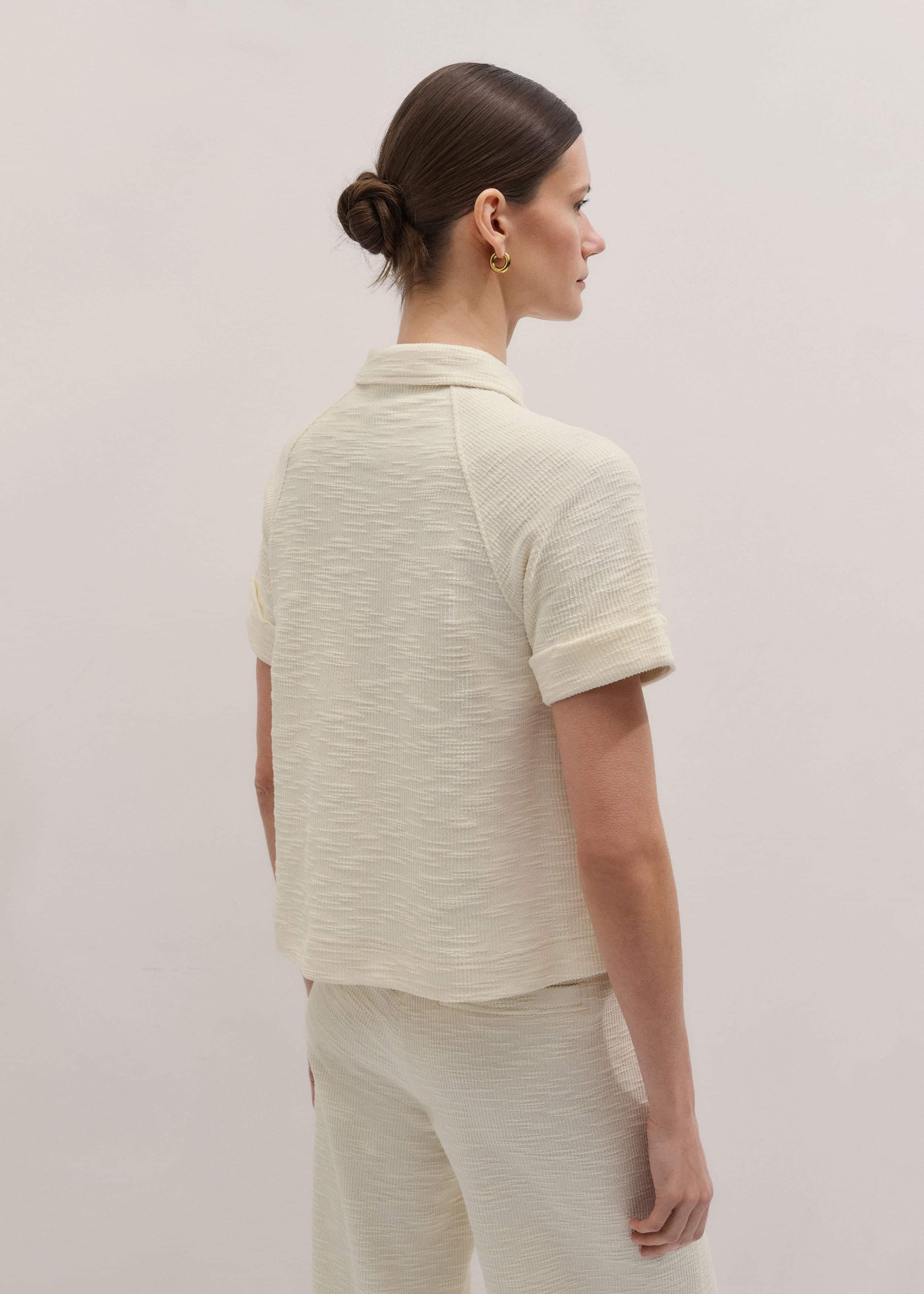 Cream Polo Swing Top