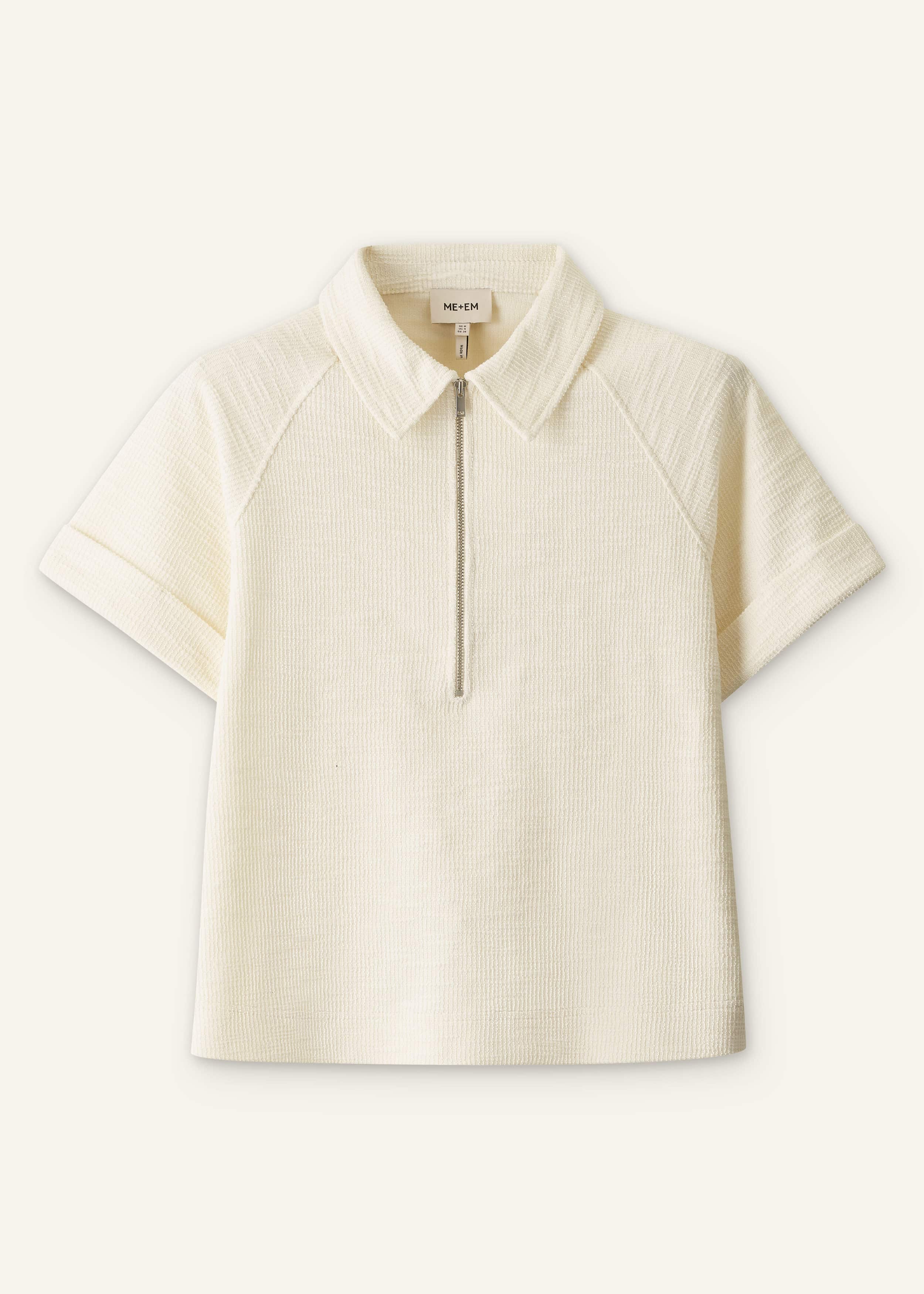 Cream Polo Swing Top