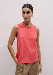 Pink Racerback Swing Top