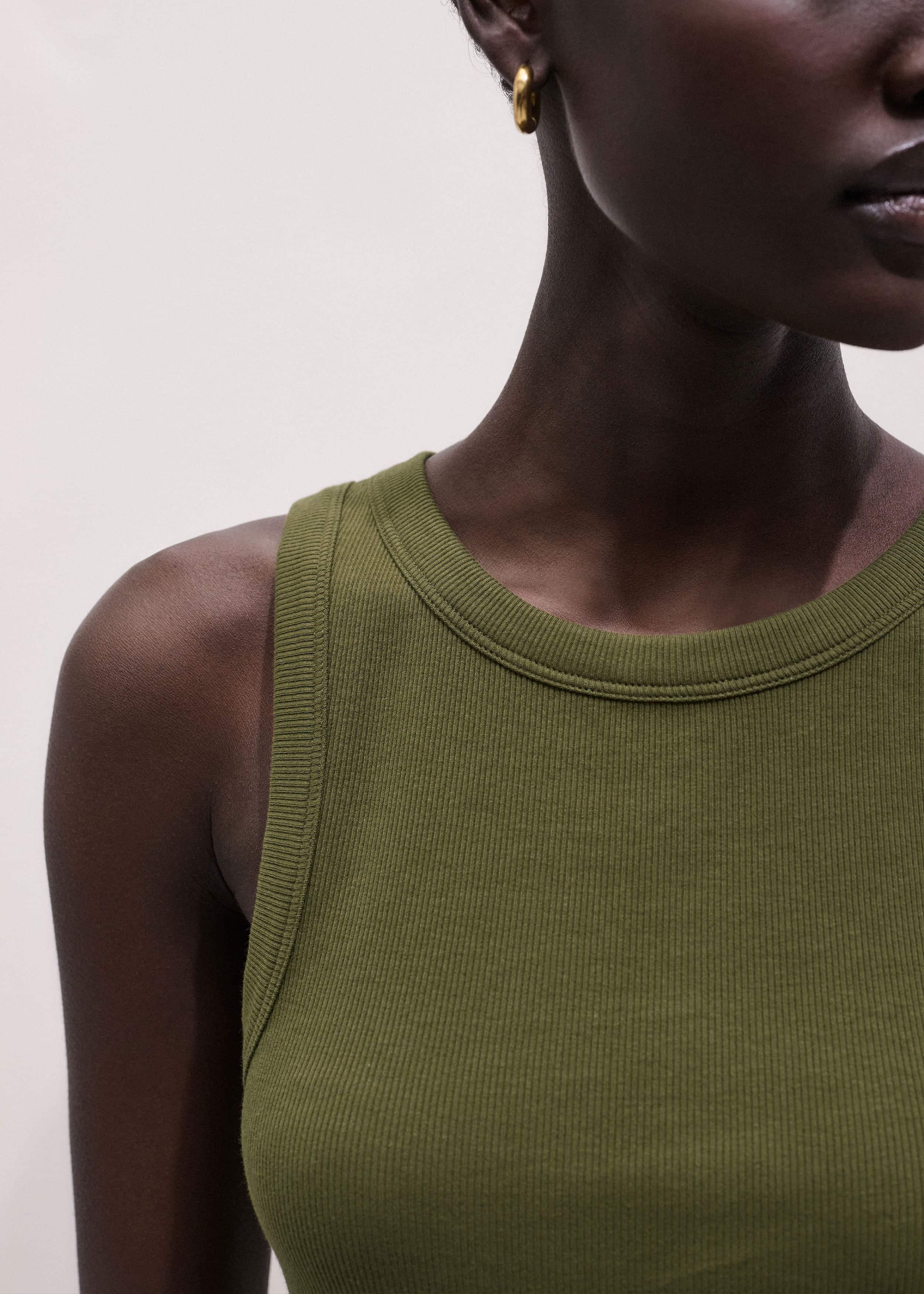 Olive Green Perfect Basic Vest