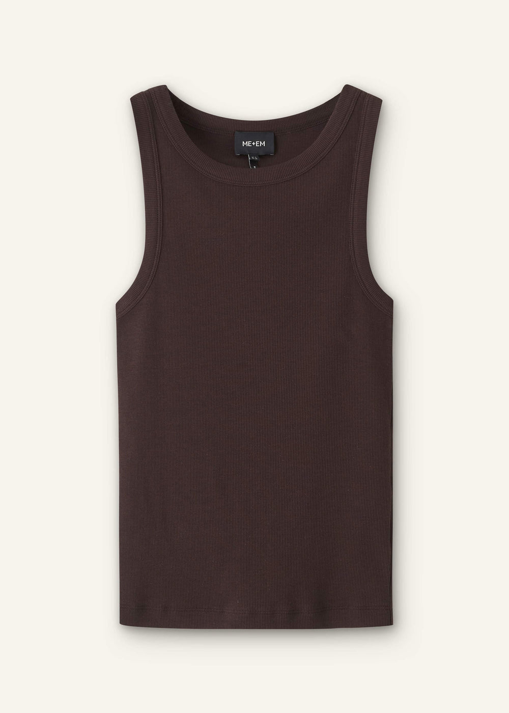 Brown Perfect Basic Vest