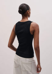 Black Ultimate V-Neck Vest