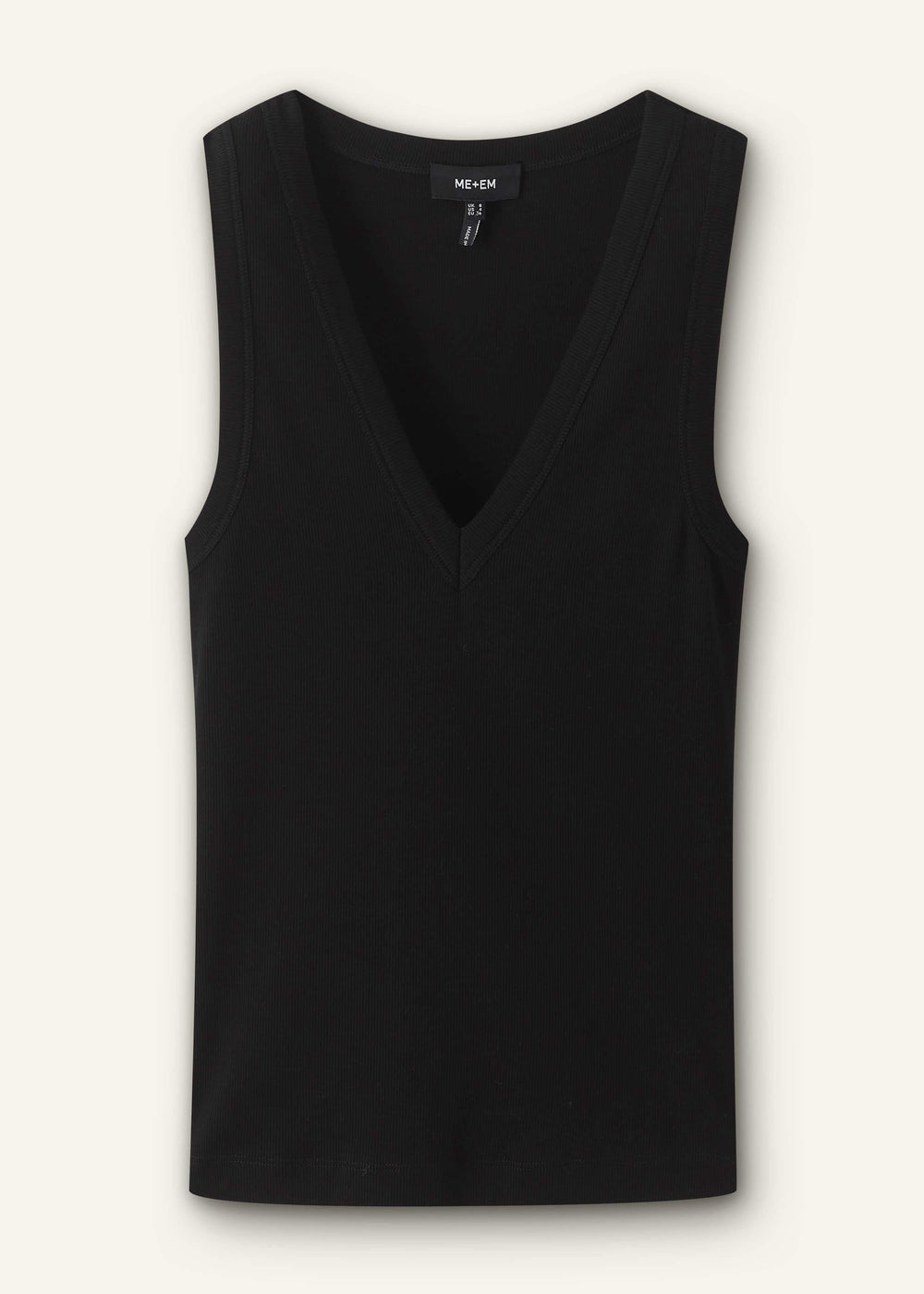 Black Ultimate V-Neck Vest