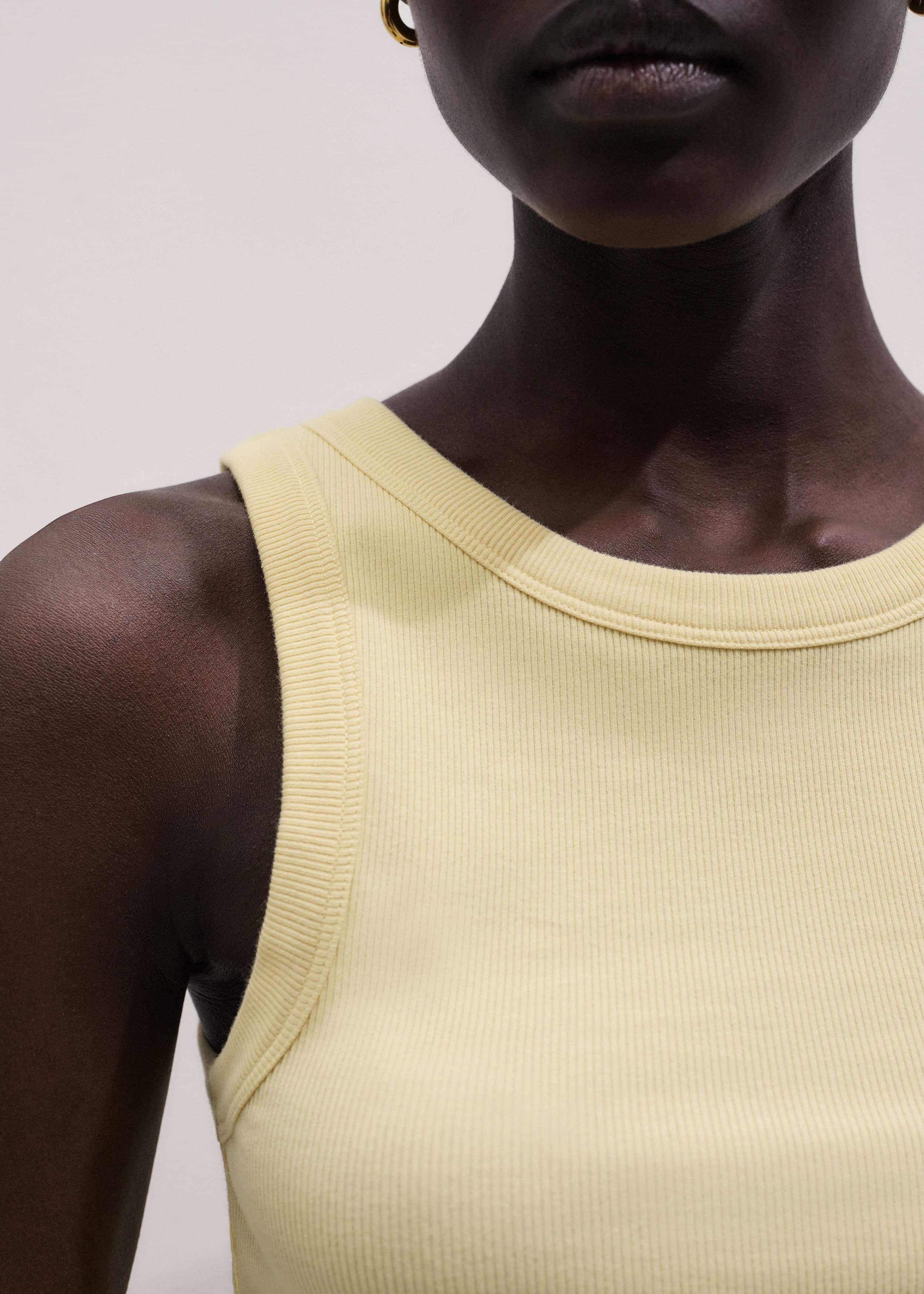 Lemon Yellow Perfect Basic Vest