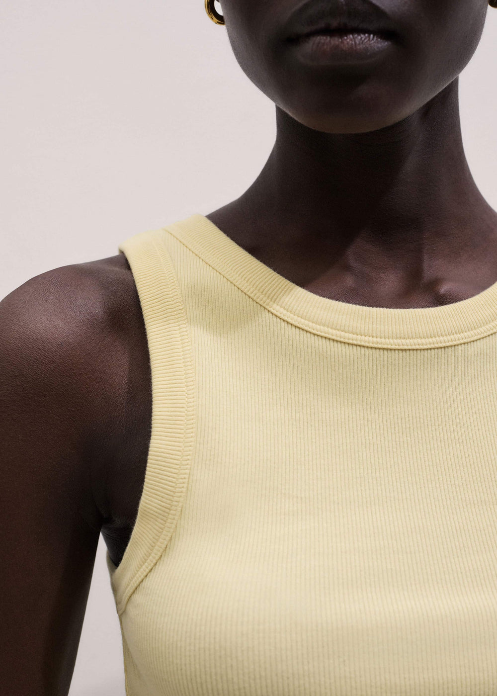 Lemon Yellow Perfect Basic Vest