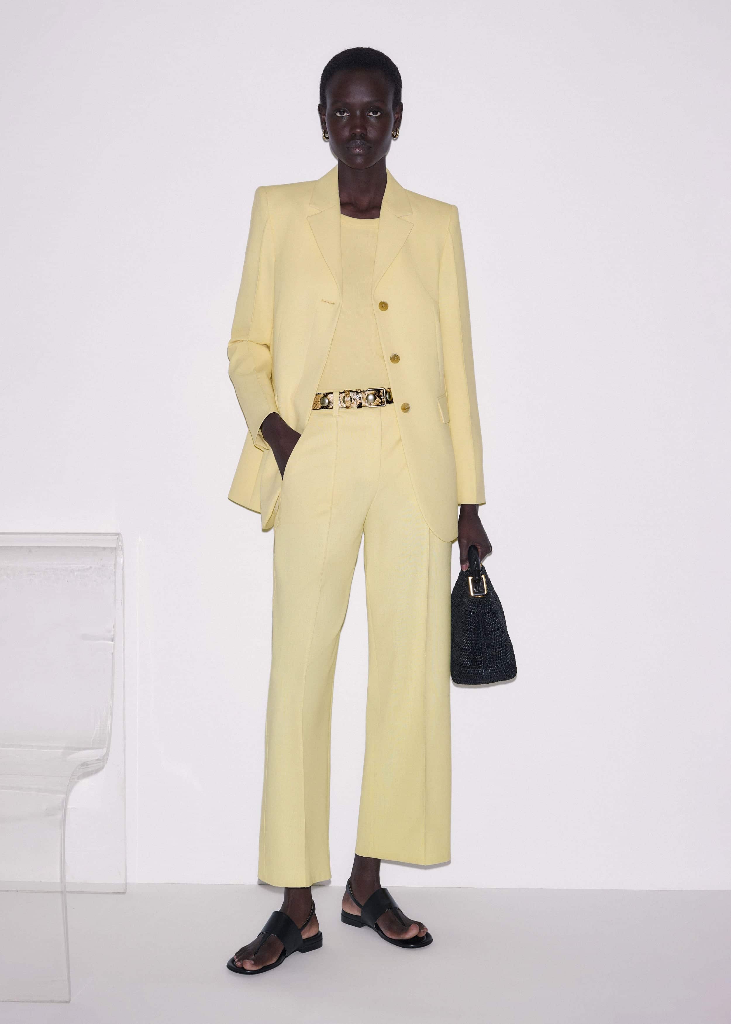 Lemon Yellow Perfect Basic Vest