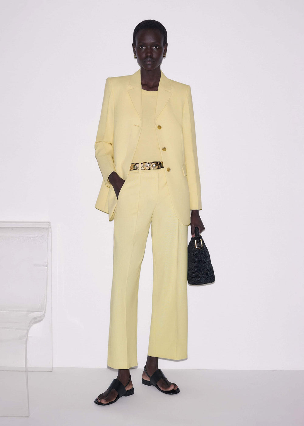 Lemon Yellow Perfect Basic Vest
