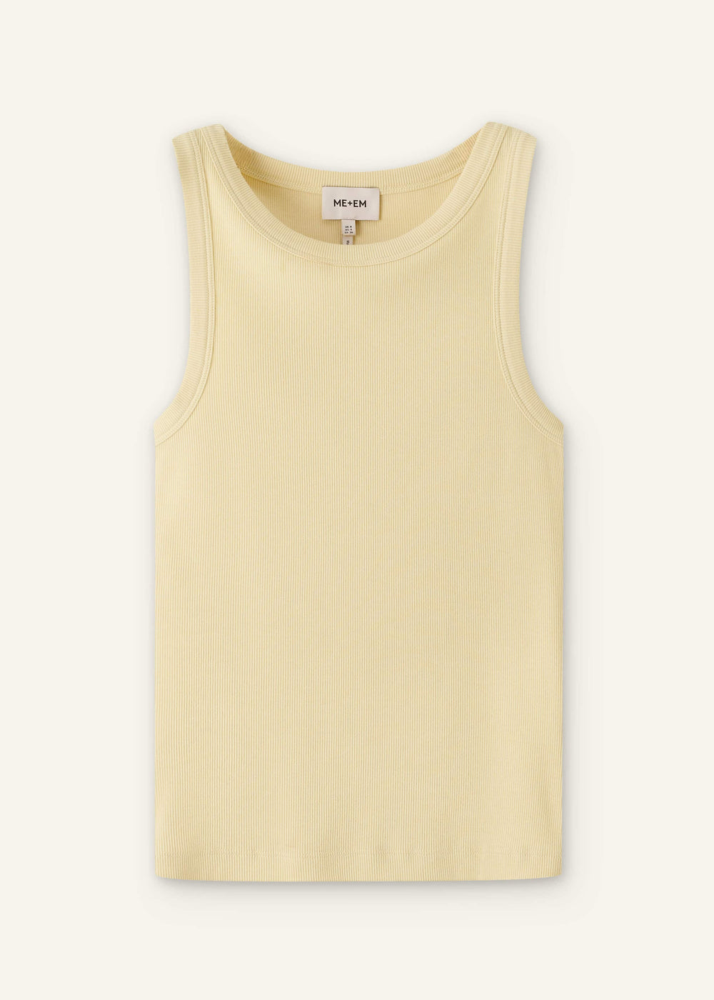 Lemon Yellow Perfect Basic Vest
