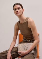 Camel Brown Ultimate Crew Neck Tank