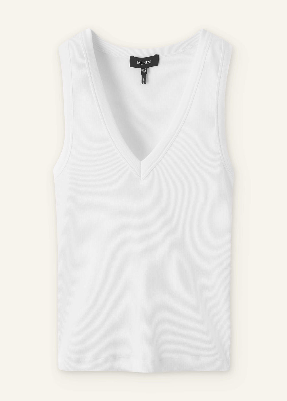 White Ultimate V-Neck Vest