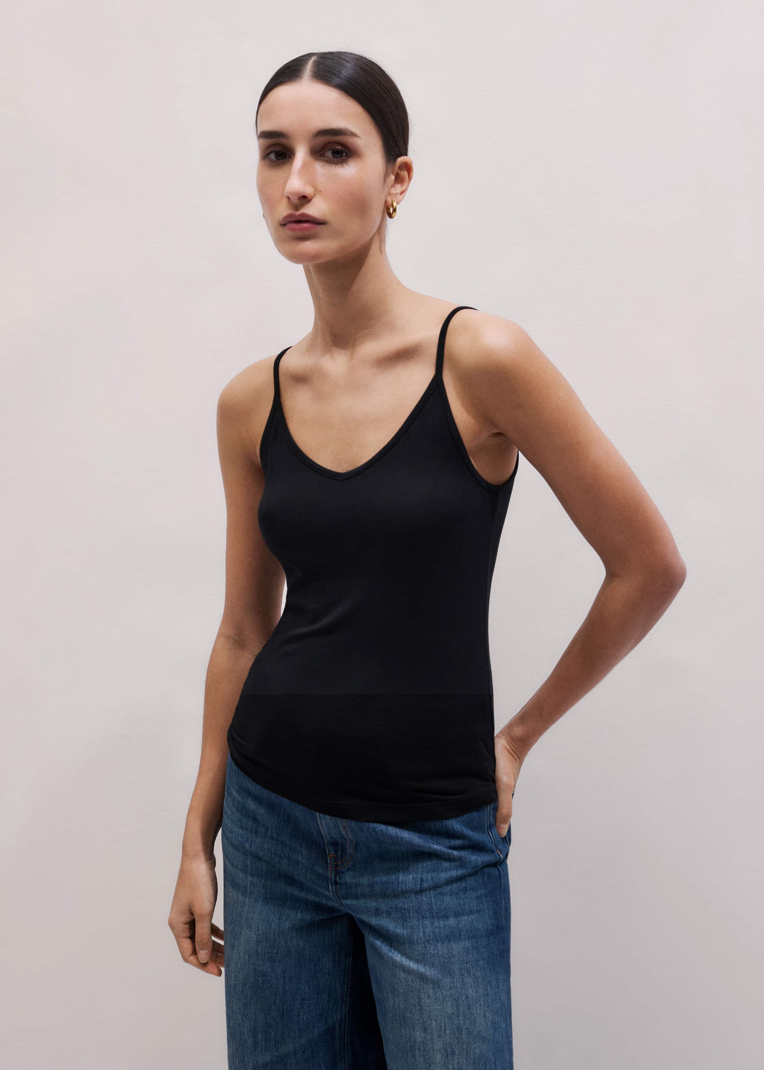 Black Fashion First Aid Cami