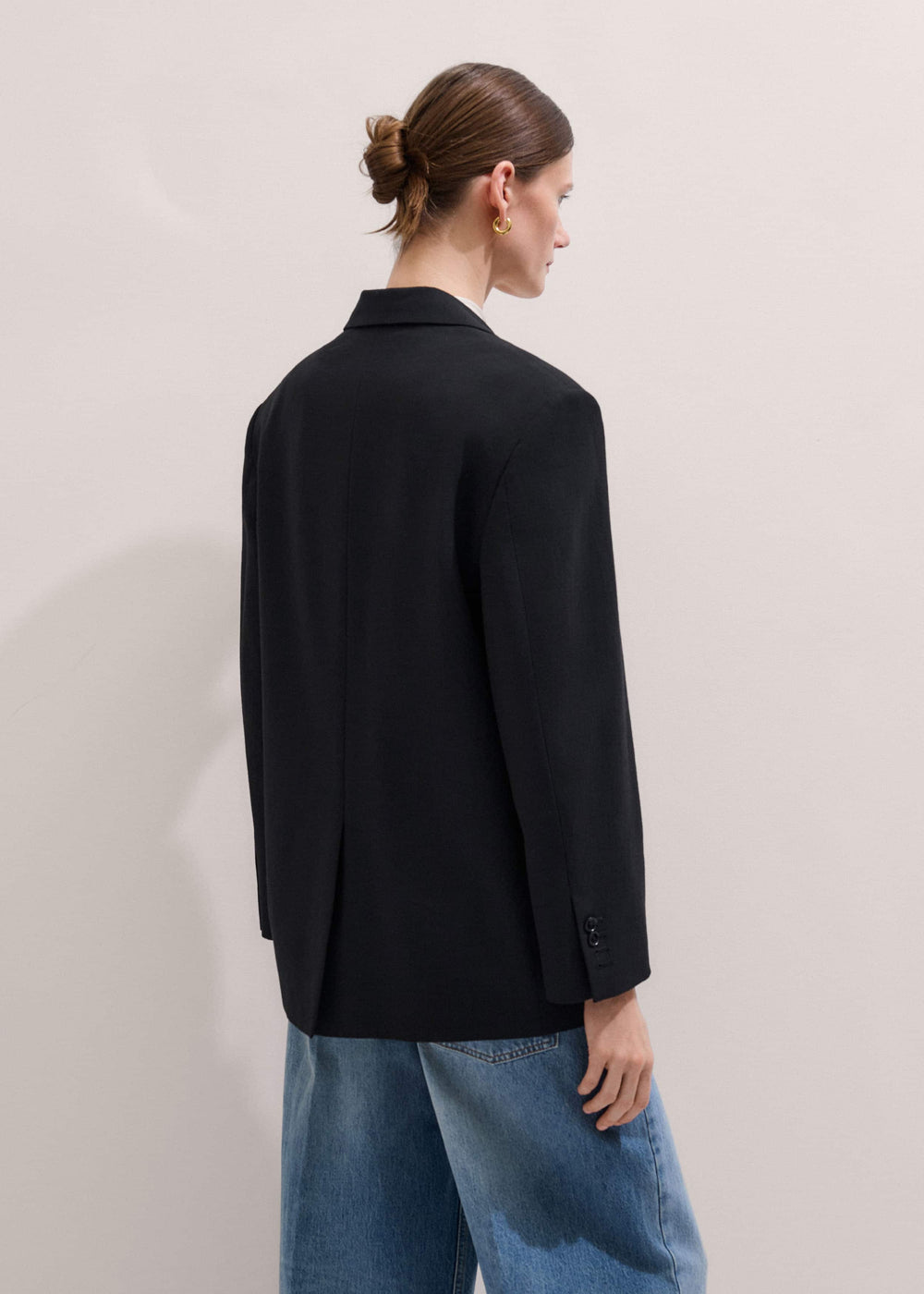 Black Icon Oversized Blazer