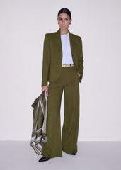 Olive Green Soft Sculpt Jacket