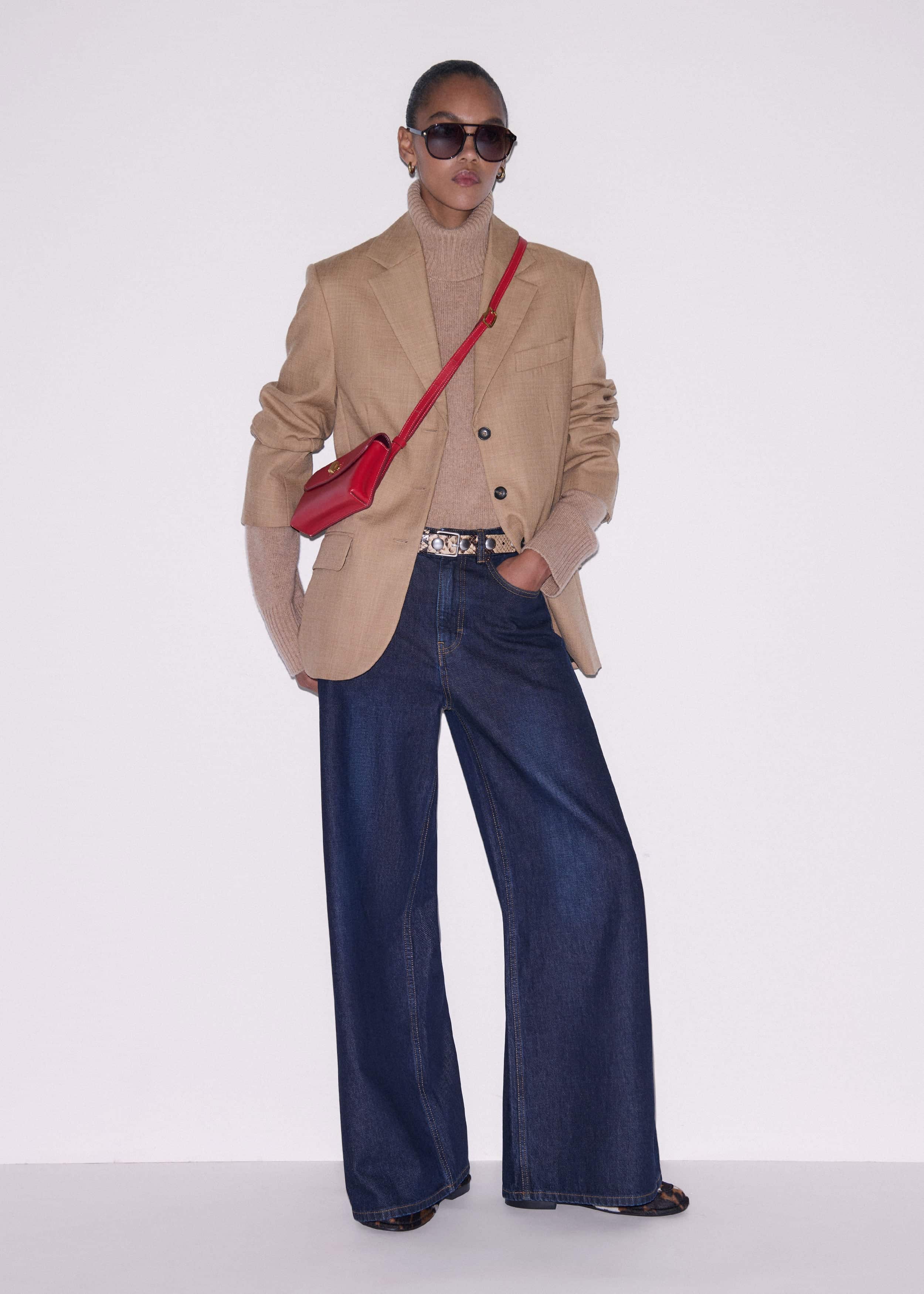 Brown Icon Oversized Blazer