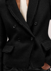 Black AM-PM Fitted Blazer