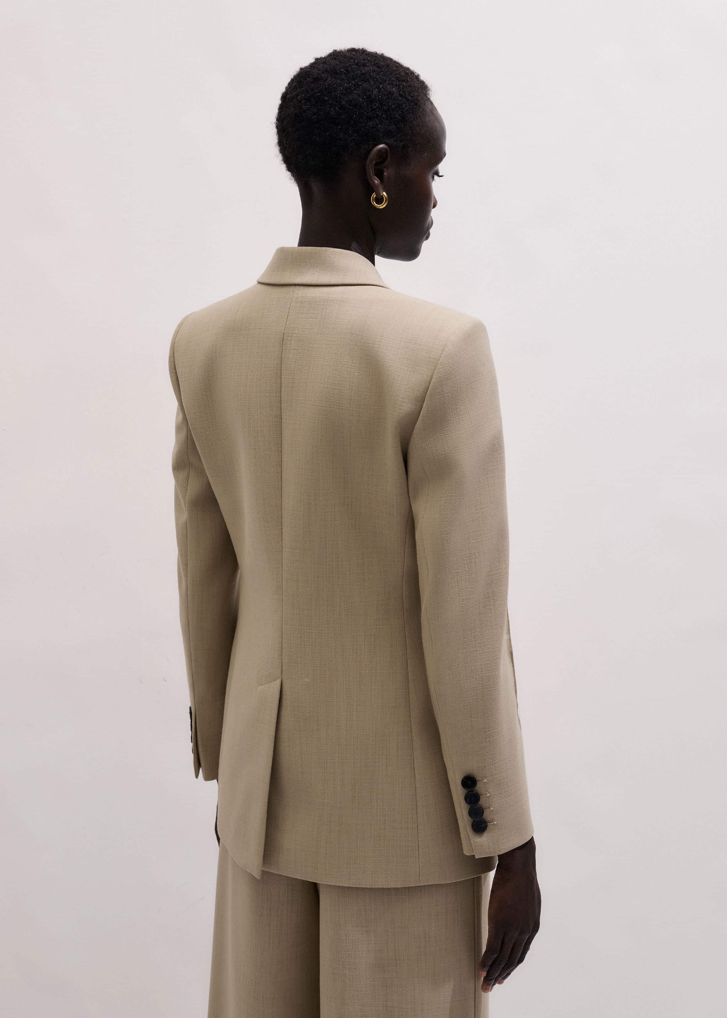 Sand Slim Contour Blazer