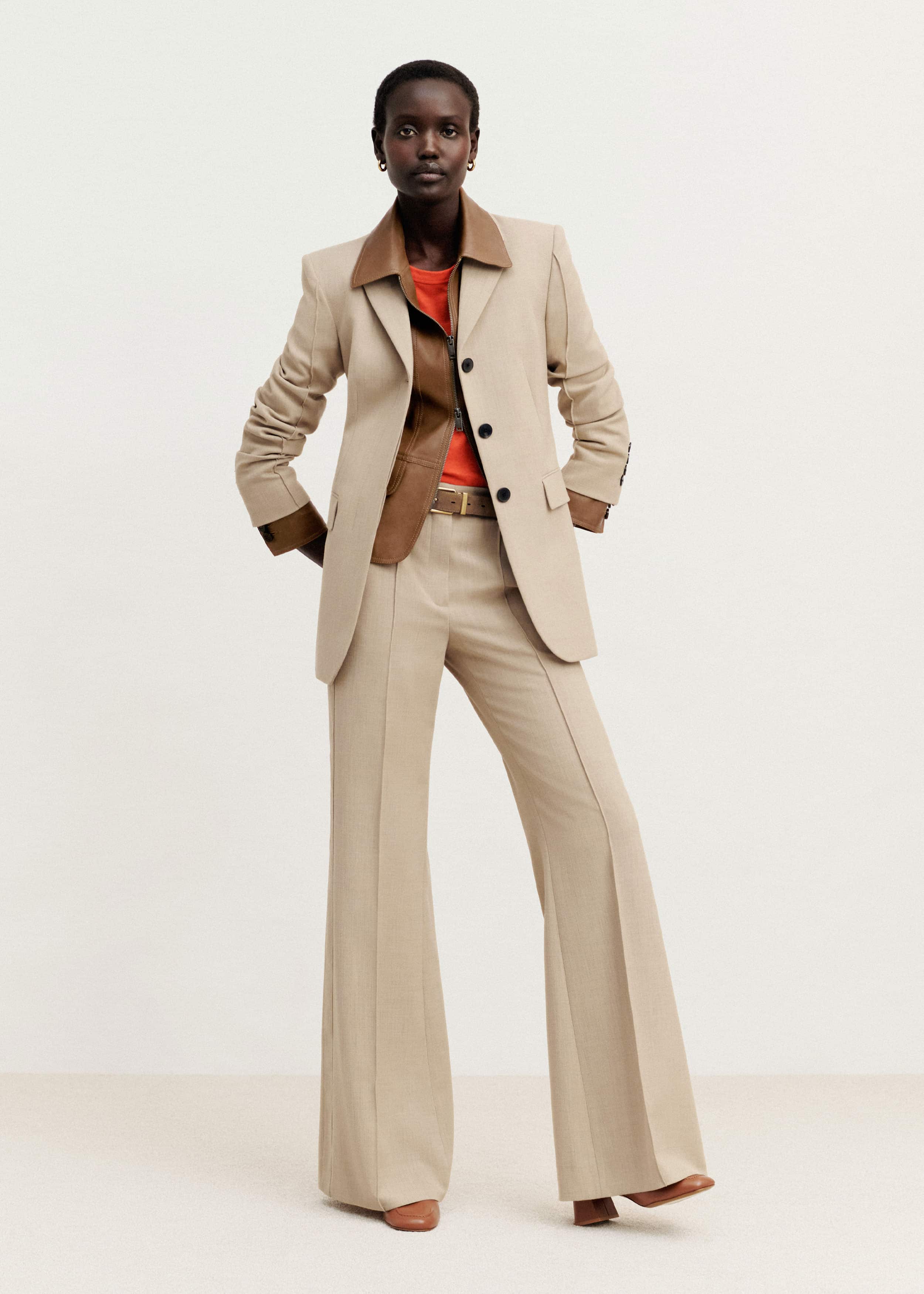 Sand Slim Contour Blazer