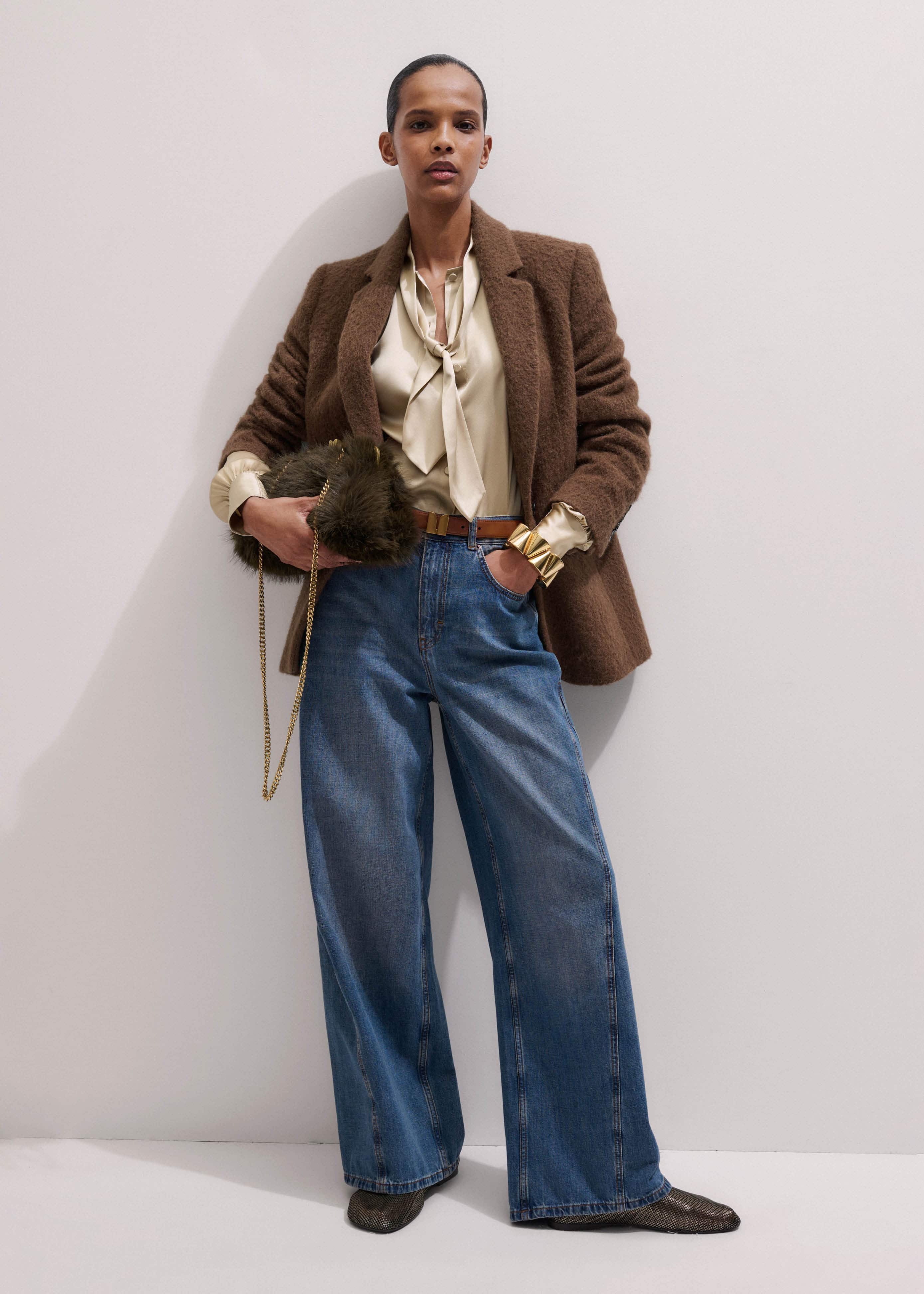 Brown Teddy Luxe Blazer