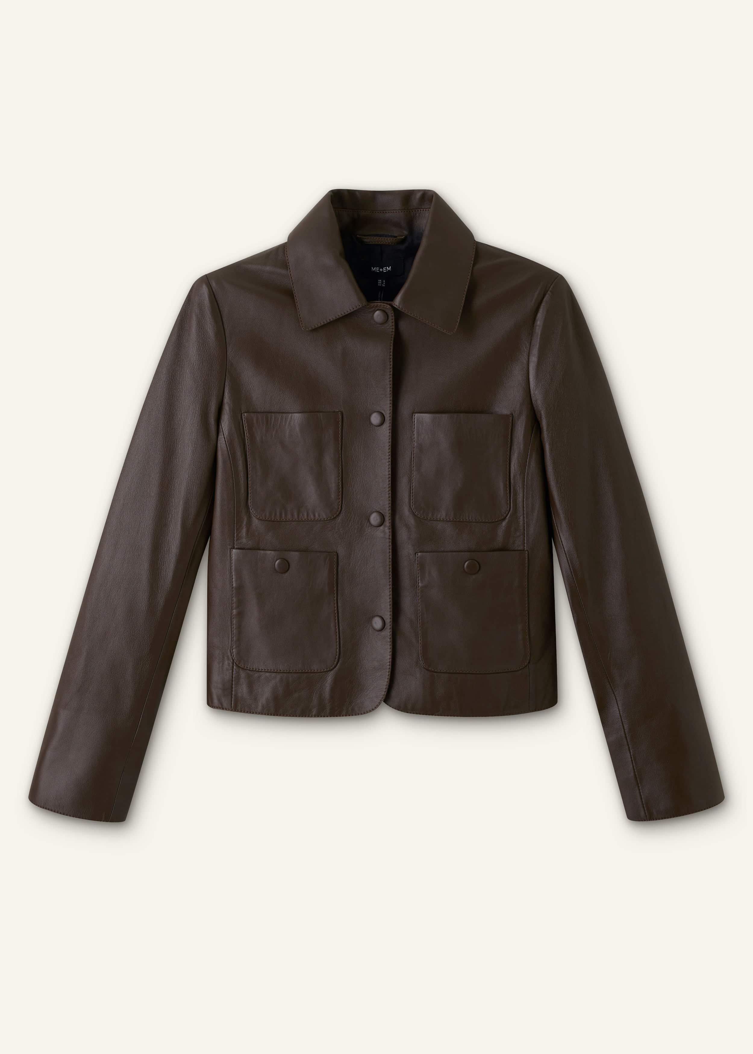 Brown Patch Pocket Jacket