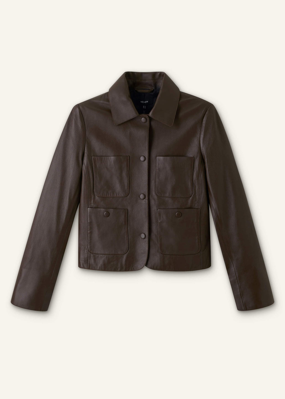 Brown Patch Pocket Jacket