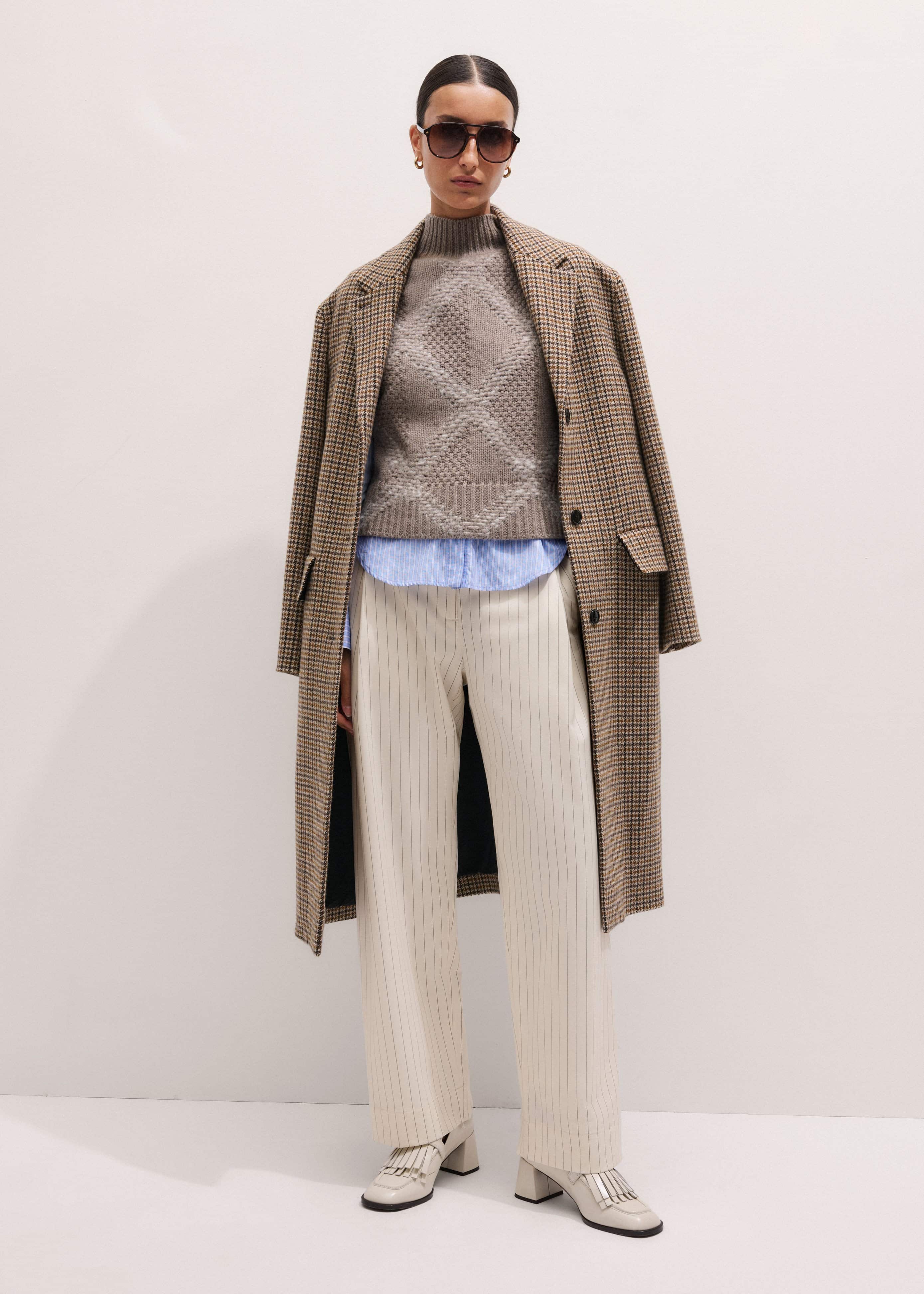 Brown Heritage Wool Coat