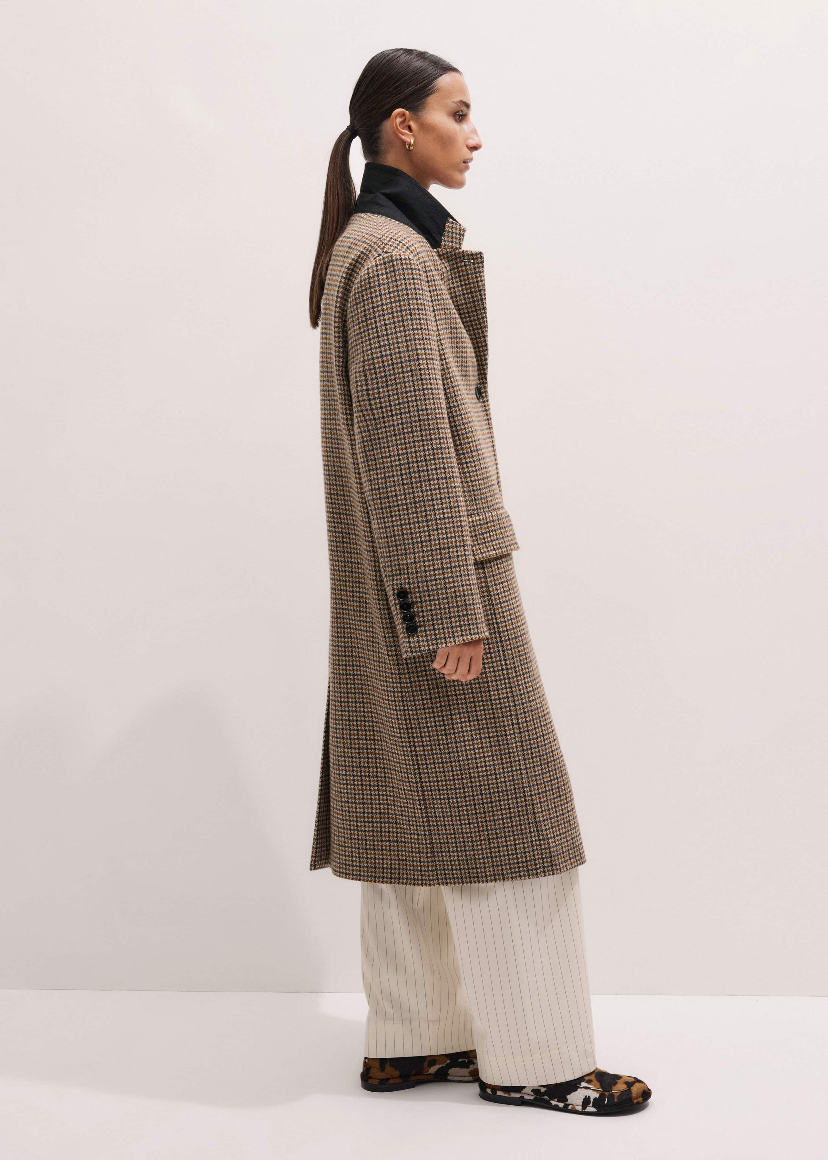Brown Heritage Wool Coat