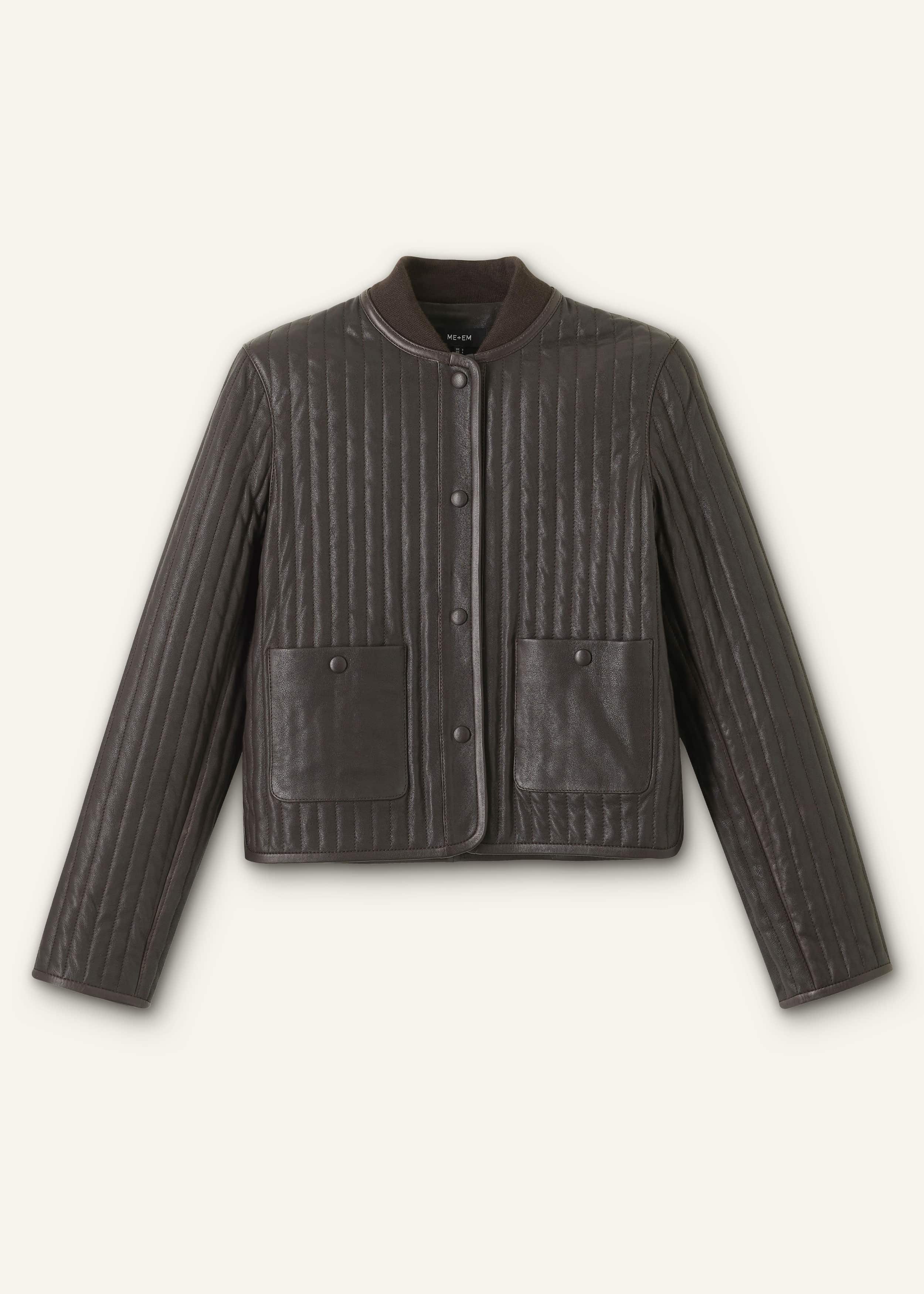 Brown Quilted Weekend Jacket