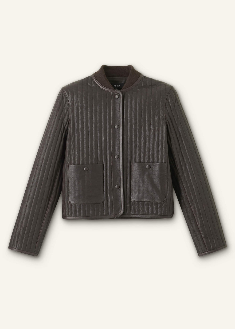 Brown Quilted Weekend Jacket